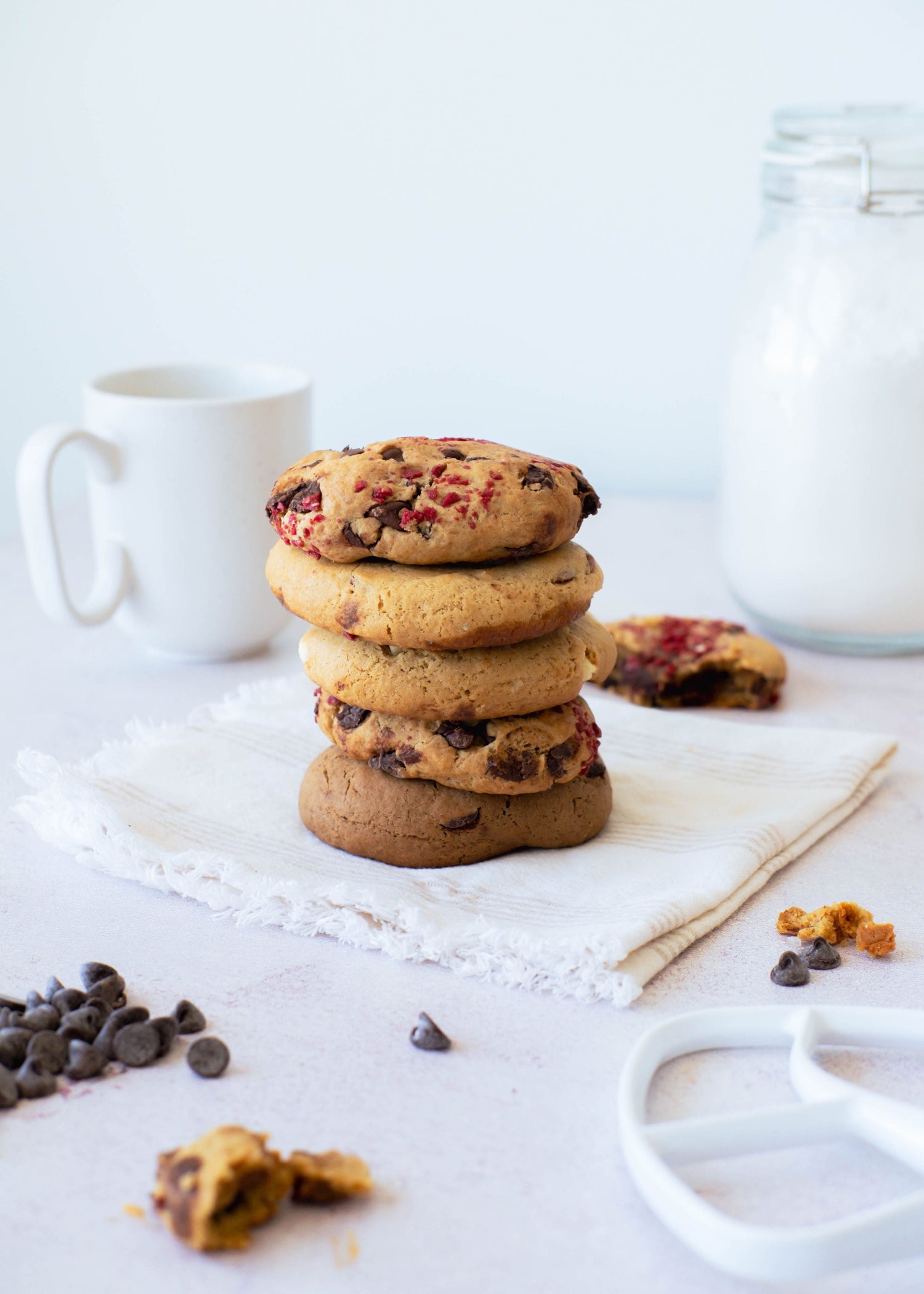 Stack of all the cookies