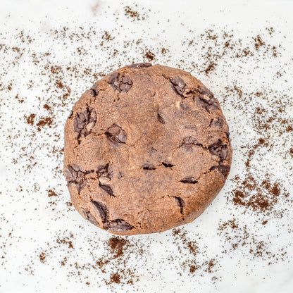 Vegan Espresso and Milk Chocolate Ganache Cookie