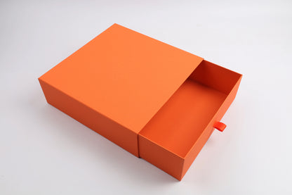 Bright Orange Gift Box