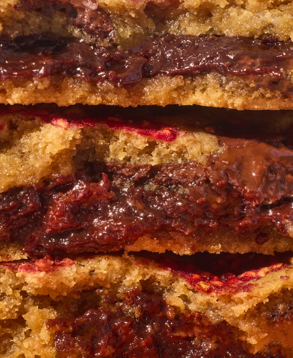 Raspberry and Dark Chocolate Chip Cookie