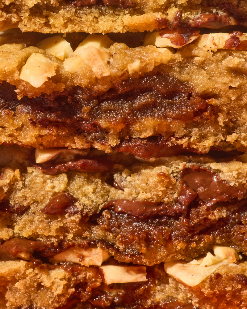 Vegan Hazelnut and Dark Chocolate Chip Cookie
