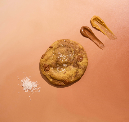 Peanut Butter and Milk Chocolate Chip Cookie