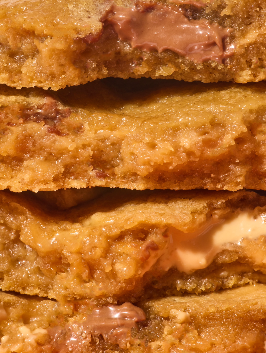 Salted Caramel and Milk Chocolate Chip Cookie