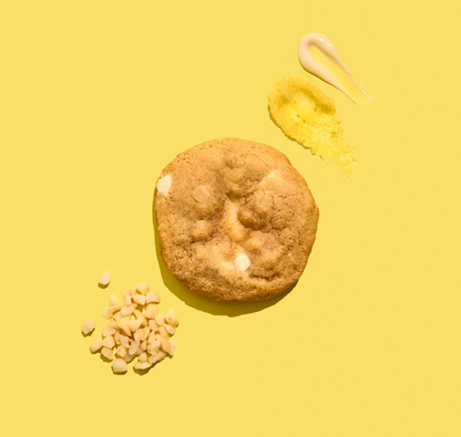 Lemon Macadamia and White Chocolate Chip Cookie