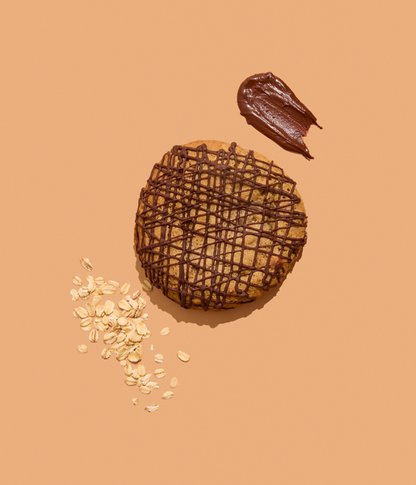 Vegan Oatmeal and Dark Chocolate Chip Cookie