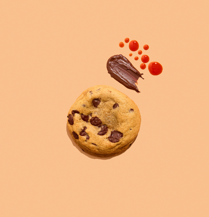 Vegan Blood Orange and Dark Chocolate Chip Cookie