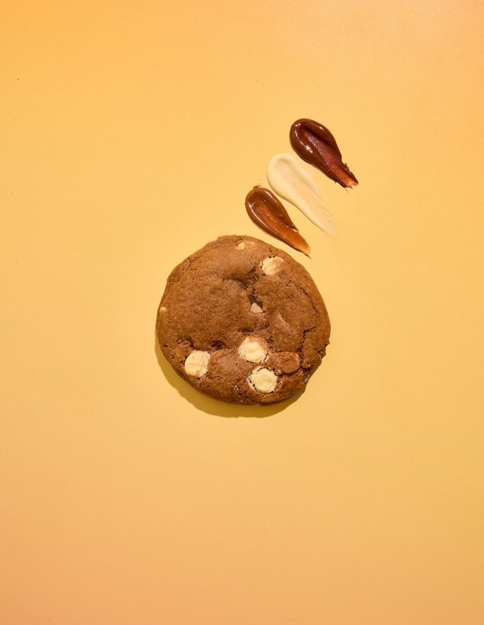 Vegan Triple Chocolate Chip Cookie