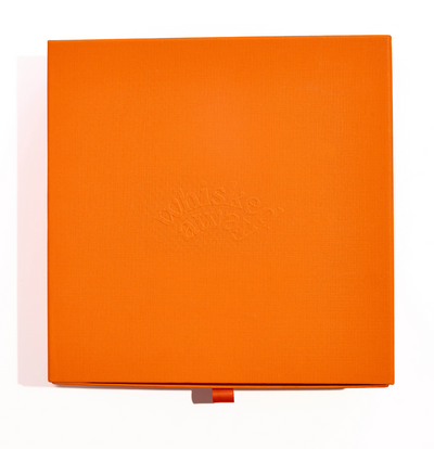 Bright Orange Gift Box